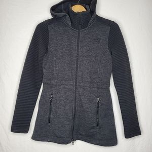 North face zip up hoodie